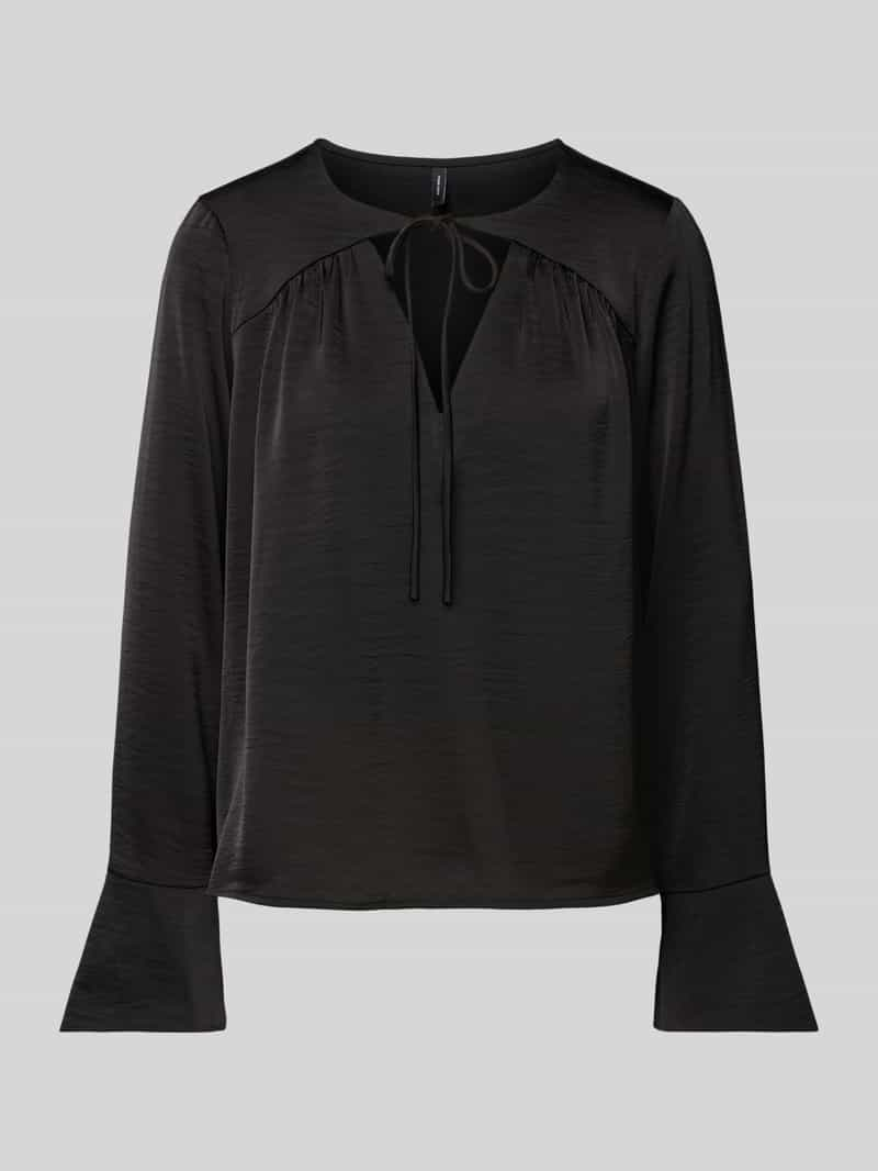 Vero Moda Regular fit blouseshirt met uitlopende manchetten, model 'MARY'