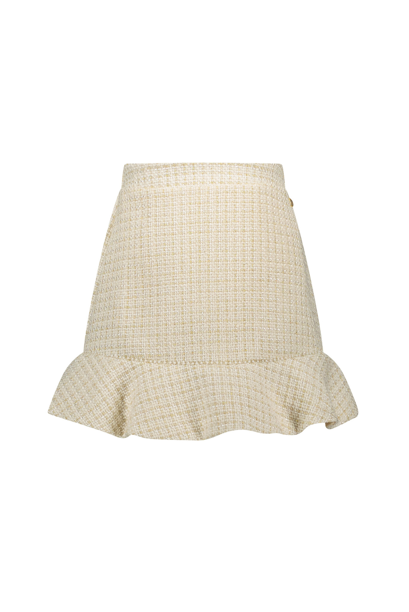 Le Chic Zomer rok meisjes Goud - gitter tweed - Tolby