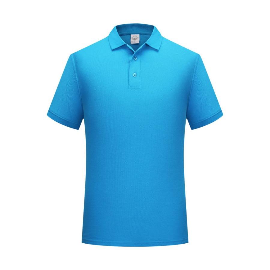 No. 11 Fashion Poloshirt met revers en korte mouwen voor heren, effen kleur, werkklasse-uniform, reclame, culturele katoenen T-shirts S zwart