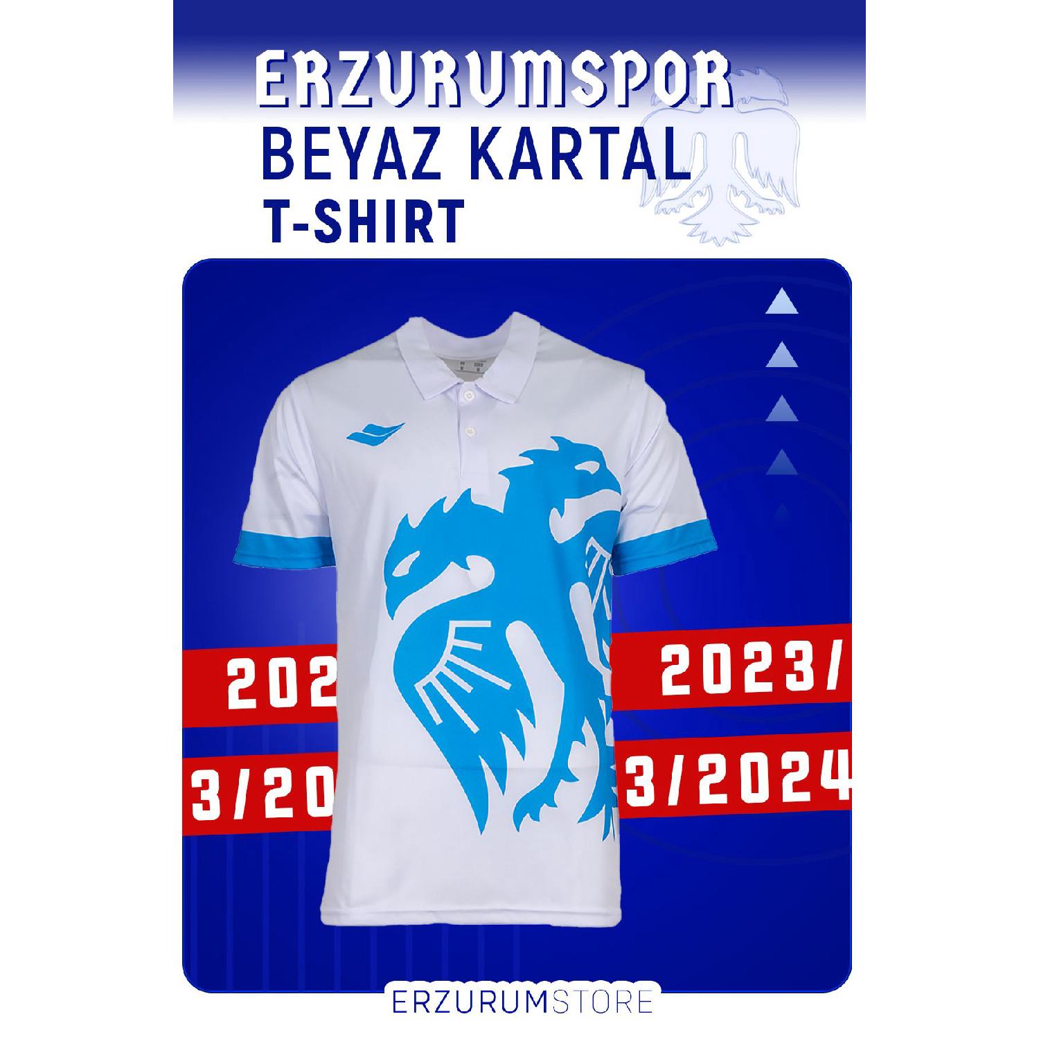 Palmiye istanbul Wit Eagle Erzurumspor T-shirt Erzurum Winkel A20 S