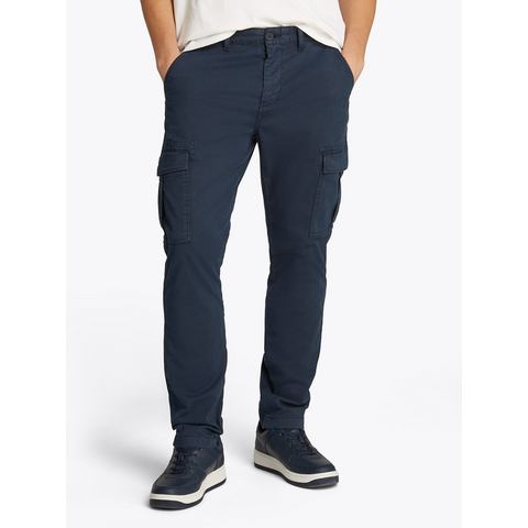 TOMMY JEANS Cargobroek TJM AUSTIN CARGO met geborduurd logo