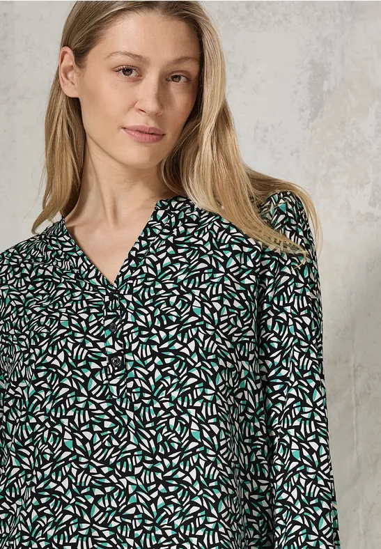 Cecil Blouse met minimale print