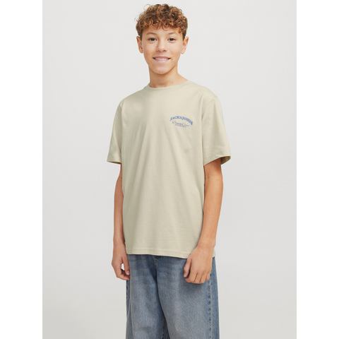 Jack & Jones Junior T-shirt JJEBRANDES BACKP RELAXED TEE SS SN JNR