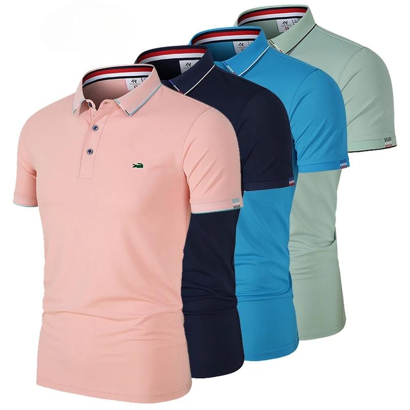 Bra nd fashion leisure007 CARTELO Polo Zomer Geborduurd T-shirt Voor Mannen Mouw Ademend Top Zakenlieden Korte Casual Extra grote Polo Para Hombre Asian size S