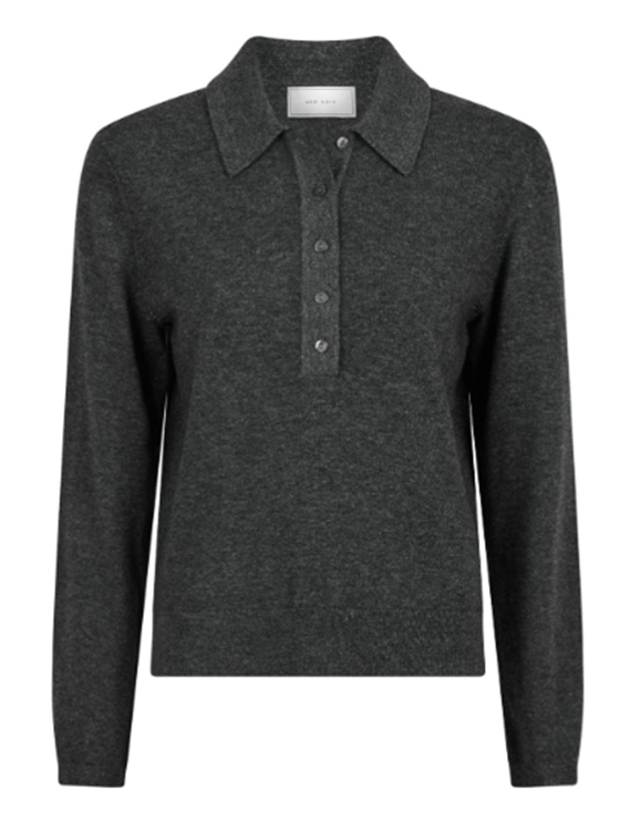 Neo Noir Genea Knit Polo Blouse