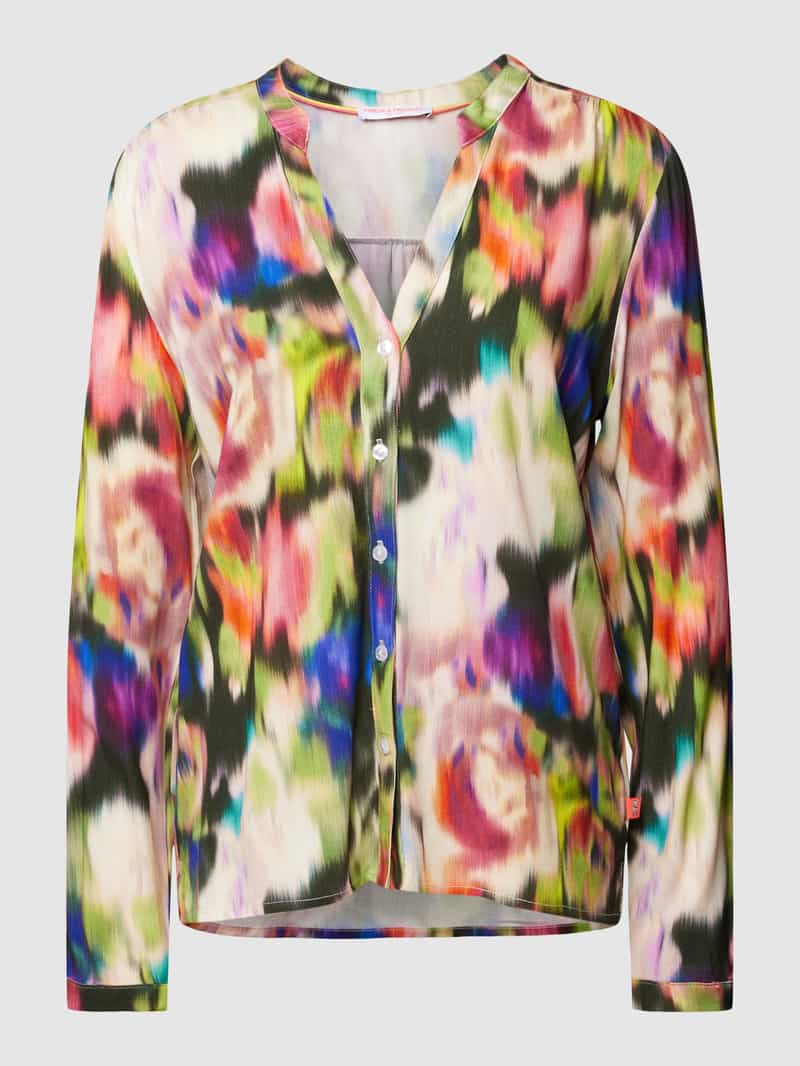 Frieda & Freddies Overhemdblouse met all-over print