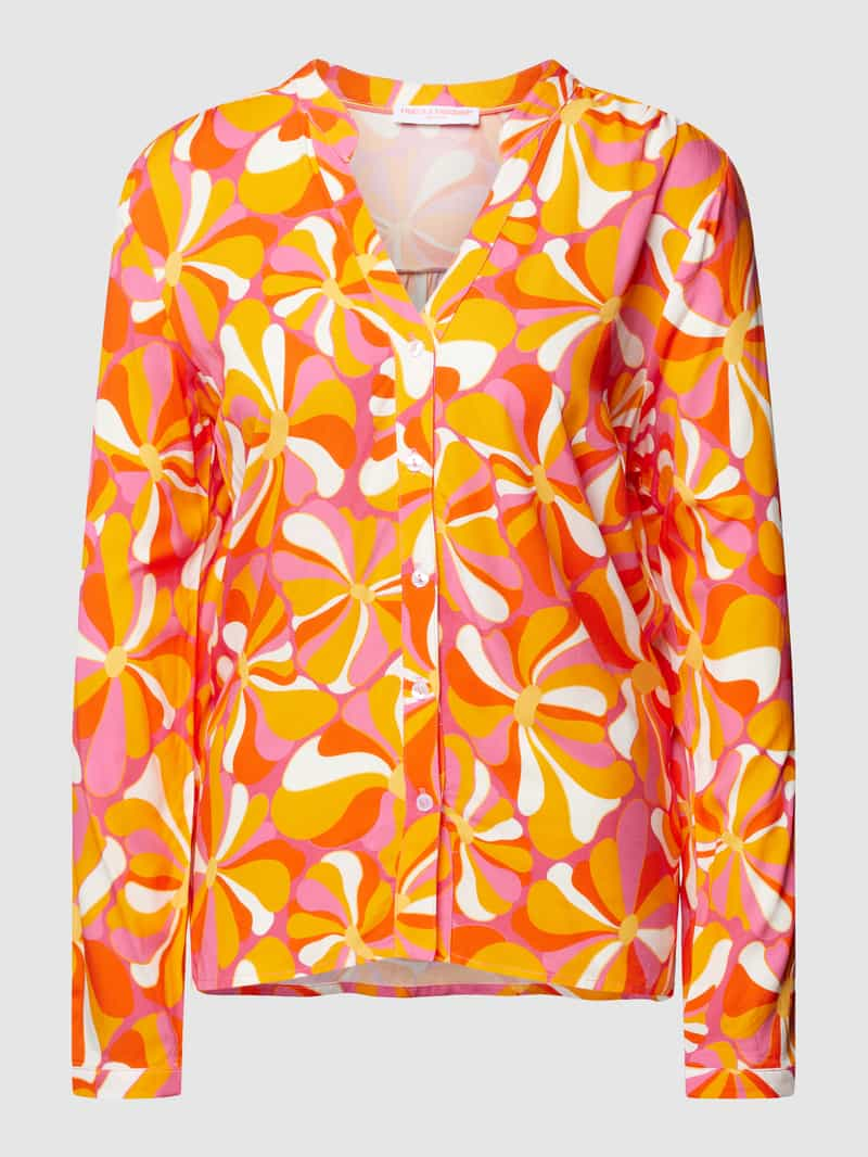 Frieda & Freddies Overhemdblouse met all-over print