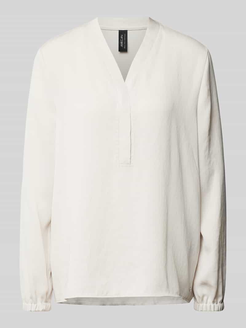 Marc Cain Regular fit blouse met V-hals