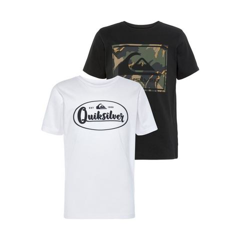 Quiksilver T-shirt ARCHICAMO PACK SHORT SLEEVE TEE YOUTH - voor kinderen (set, 2-delig)