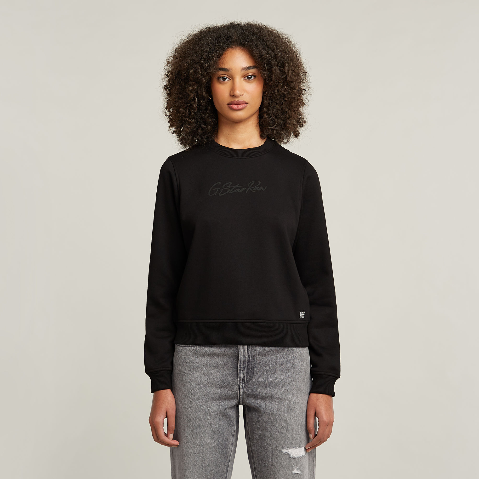 G-Star RAW Autograph Crew Sweater - Zwart - Dames