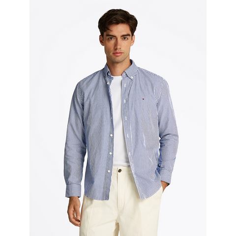 Tommy Hilfiger Overhemd met lange mouwen FLEX POPLIN CLASSIC STP RF SHIRT