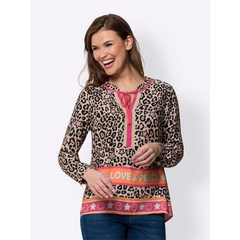 Heine Blouse met lange mouwen