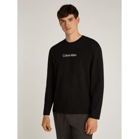 Calvin Klein Shirt met lange mouwen HERO LOGO LS T-SHIRT met een logo-opschrift