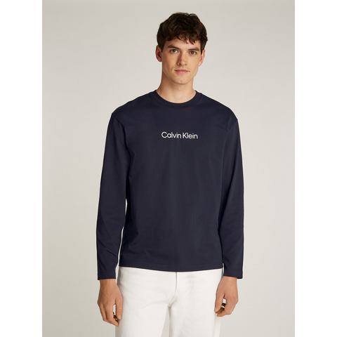 Calvin Klein Shirt met lange mouwen HERO LOGO LS T-SHIRT met een logo-opschrift