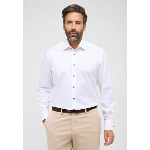 ETERNA Mode GmbH COMFORT FIT Luxury Shirt in weiß unifarben