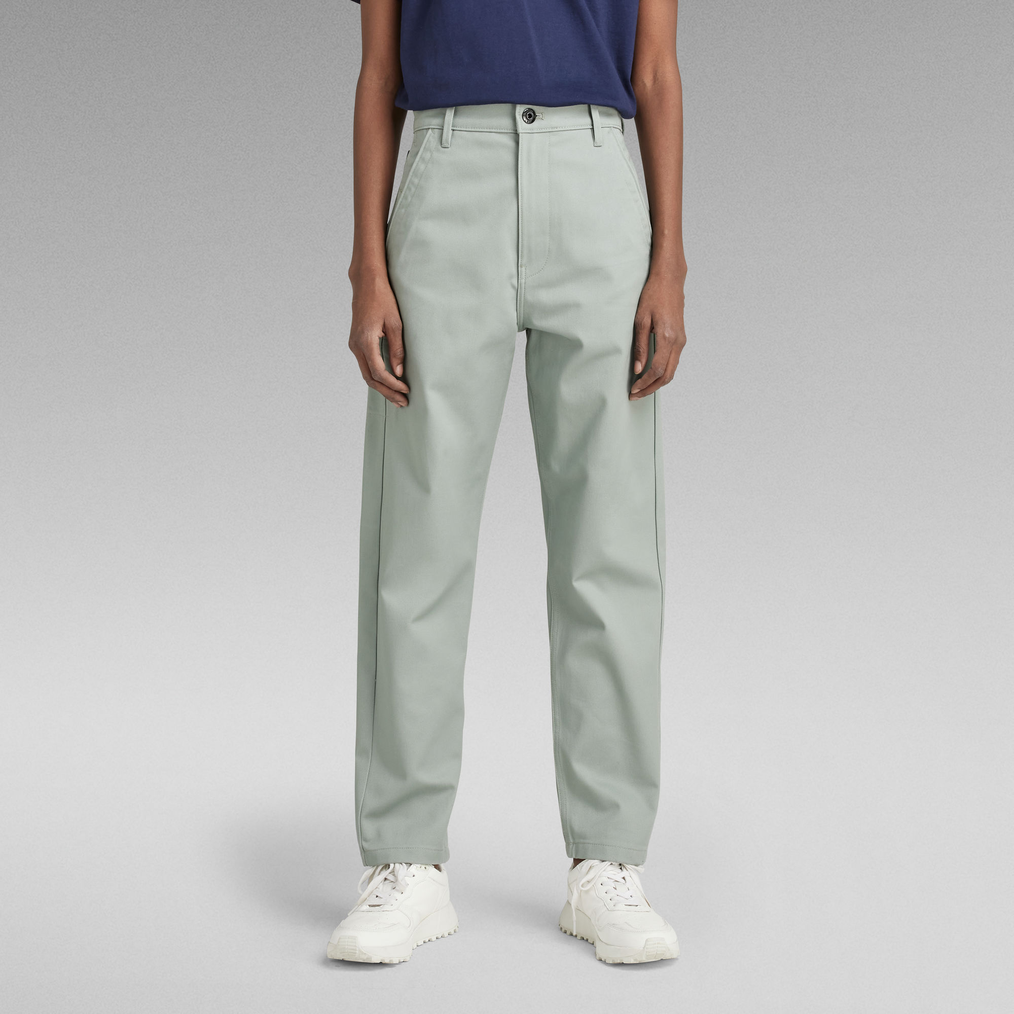 G-Star RAW Boyfriend Tapered Chino - Lichtblauw - Dames