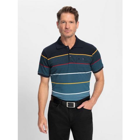 Marco Donati Poloshirt Shirt met korte mouwen (1-delig)