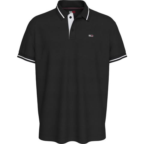 TOMMY JEANS Poloshirt TJM REG TIPPED POLO met gestreepte details