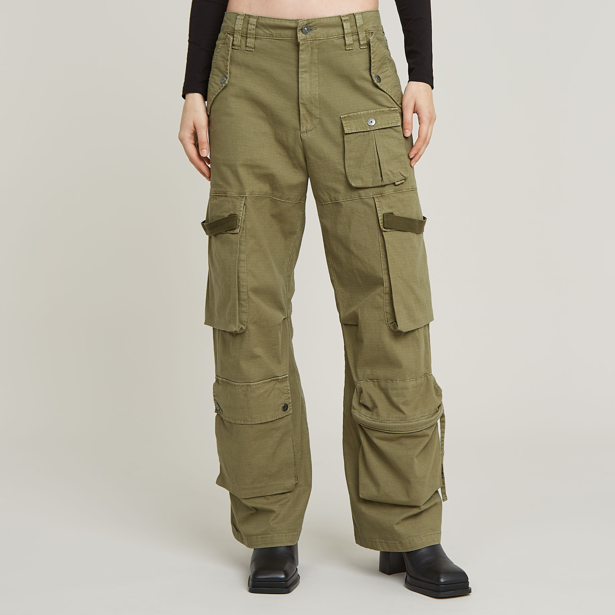 G-Star RAW Mega Cargo Broek - Groen - Dames