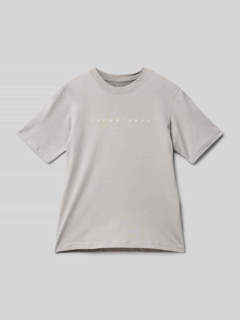 Jack & jones T-shirt met labelprint, model 'STAR'