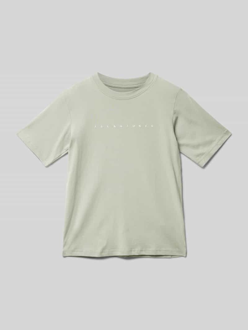 Jack & jones T-shirt met labelprint, model 'STAR'