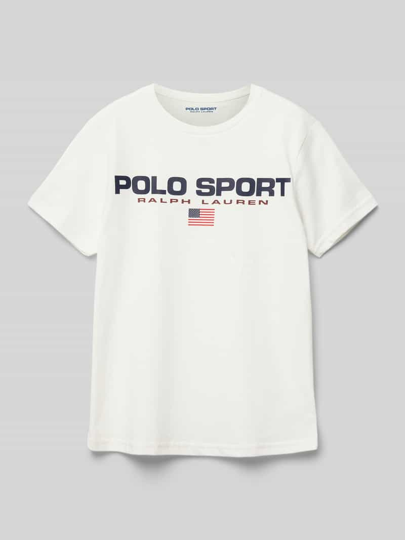 Polo Sport Regular fit T-shirt van katoen