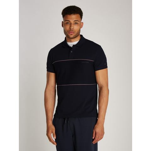 Tommy Hilfiger Poloshirt GLOBAL STRIPE BLOCKING REG POLO