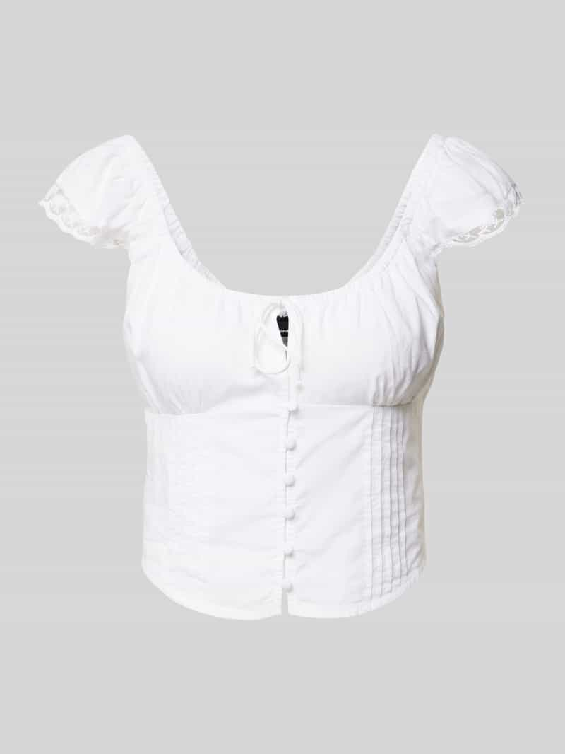 Gina Tricot Blousetop met kant