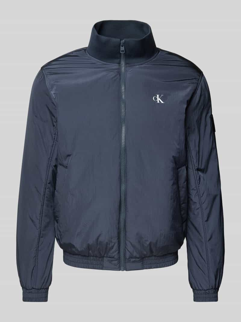 Calvin Klein Jeans Blouson met labelprint, model 'HARRINGTON'