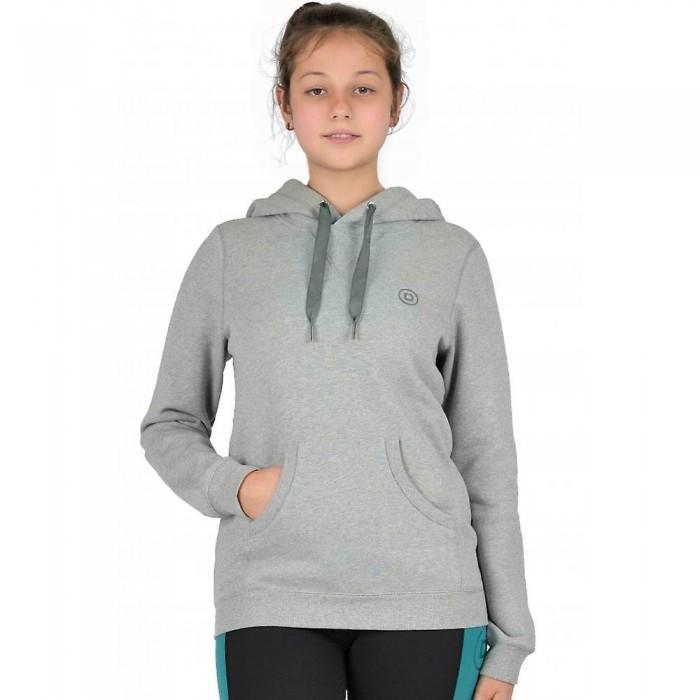 DUBLIN Girls Camile Marl Drawstring Hoodie 6 Years grijs