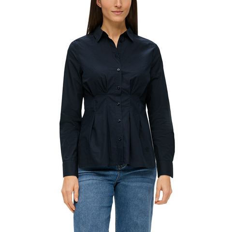 S.Oliver Overhemdblouse met shape-shift taille-snit