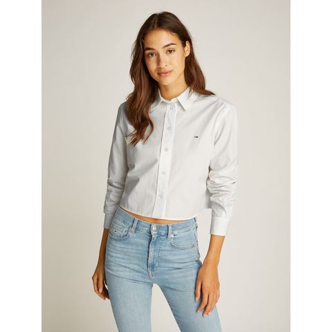 TOMMY JEANS Overhemdblouse TJW CRP RLX POPLIN SHIRT