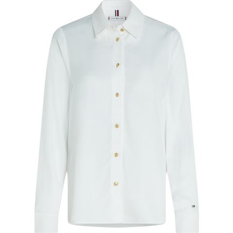 Tommy Hilfiger Overhemdblouse met logovlag