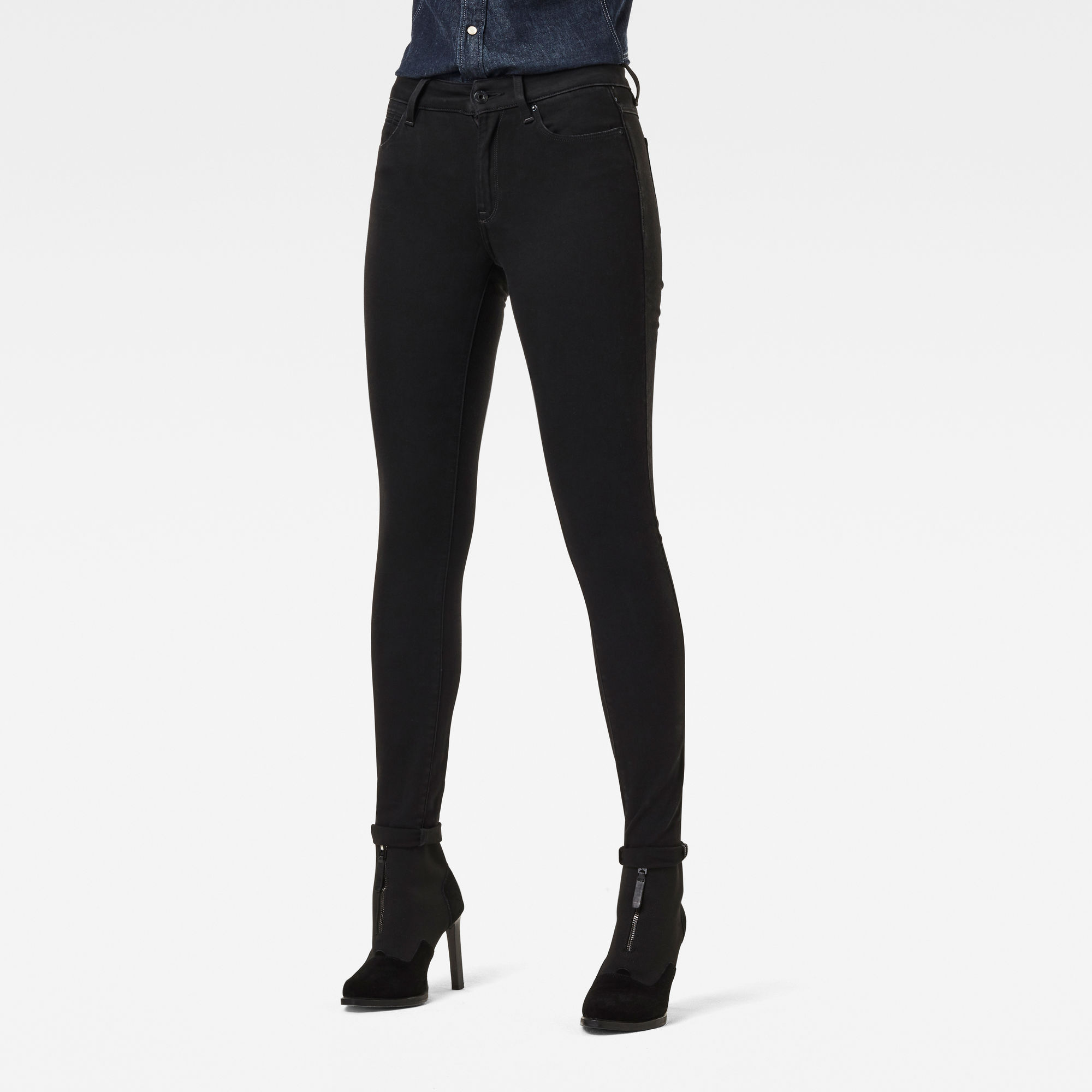 G-Star RAW G-Star Shape Skinny Jeans - Zwart - Dames