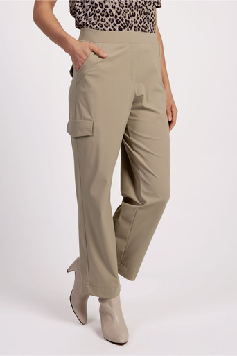 Studio Anneloes Mexie cargo trousers - latte - 12289