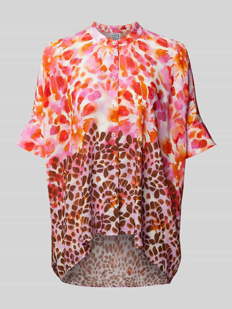 Emily Van den Bergh Blouse van viscose in batiklook