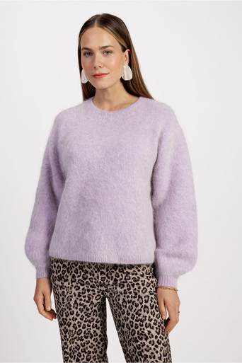 Studio Anneloes Lisette furry pullover - lila - 12329