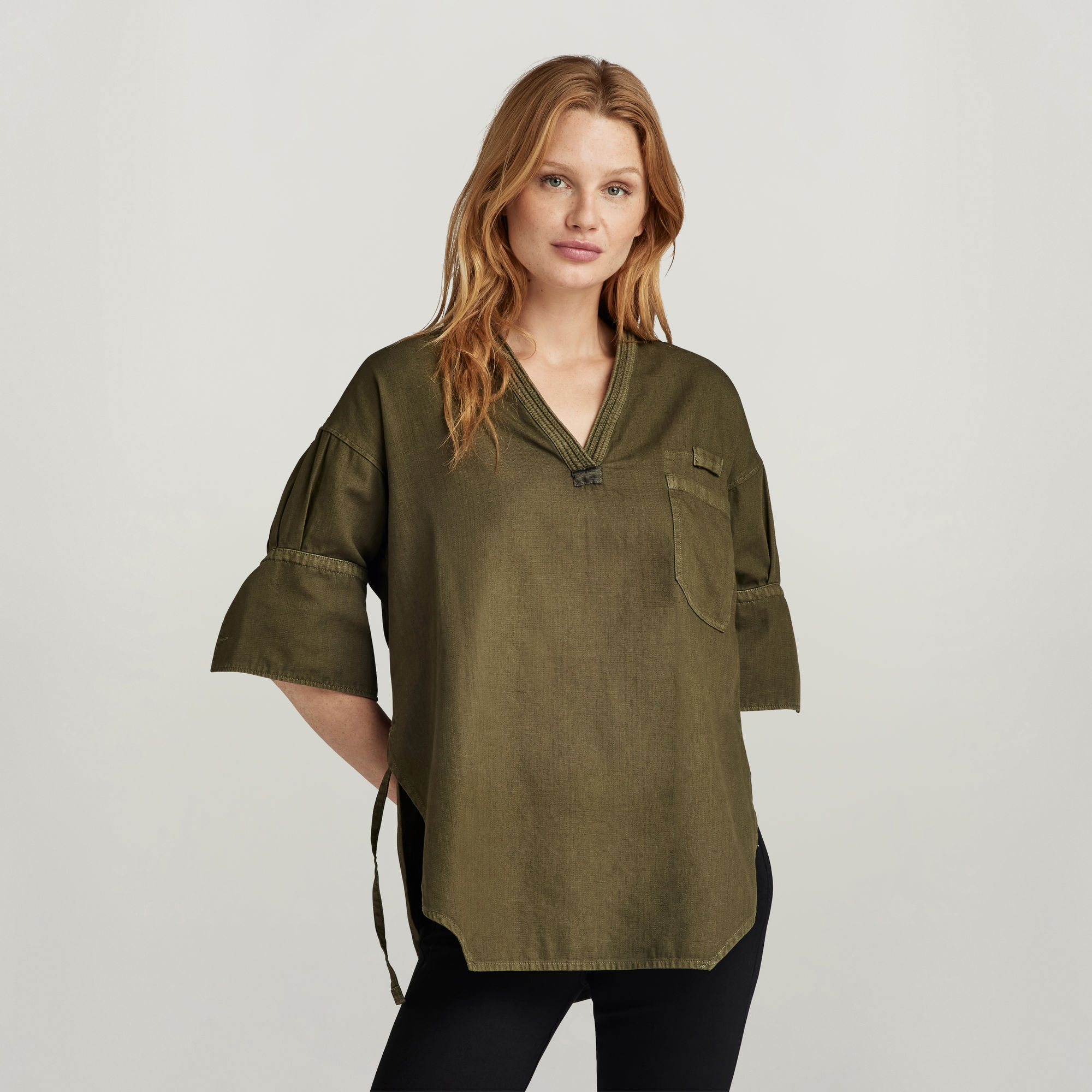 G-Star RAW Woven Tunic - Groen - Dames