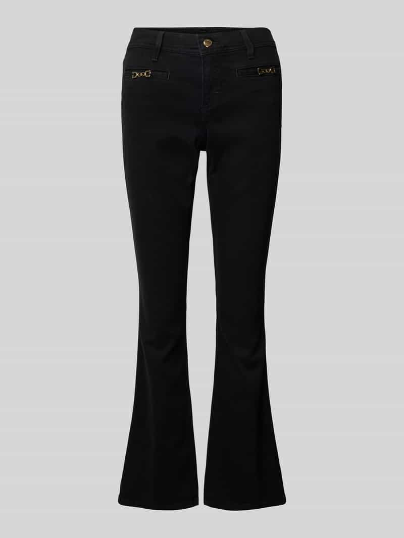 BRAX Flared fit jeans met labeldetails, model 'Shakira'