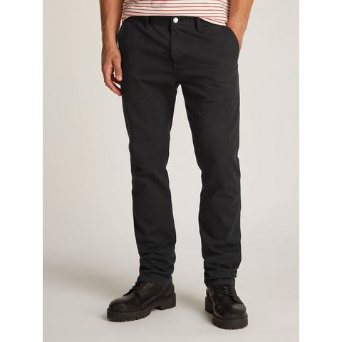 TOMMY JEANS Chino TJM RYAN CHINO met geborduurd logo