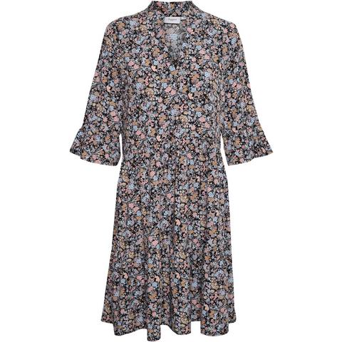 Saint Tropez Zomerjurk EdaSZ dress met volants en 3/4 mouwen