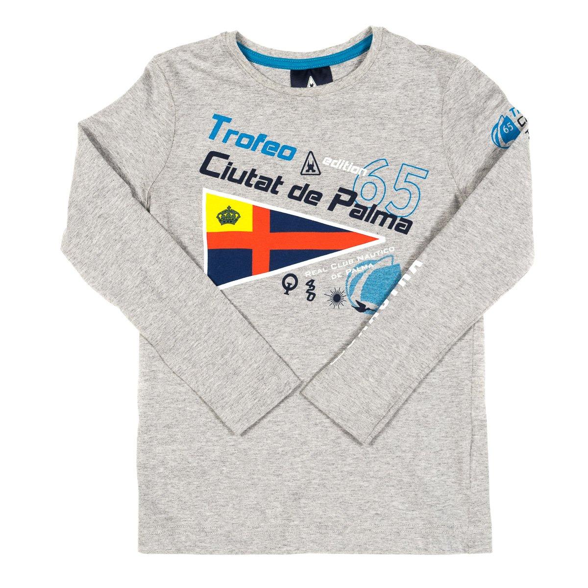 Gaastra Camiseta manga larga cuello redondo 44744041 niño 128 grijze kleur