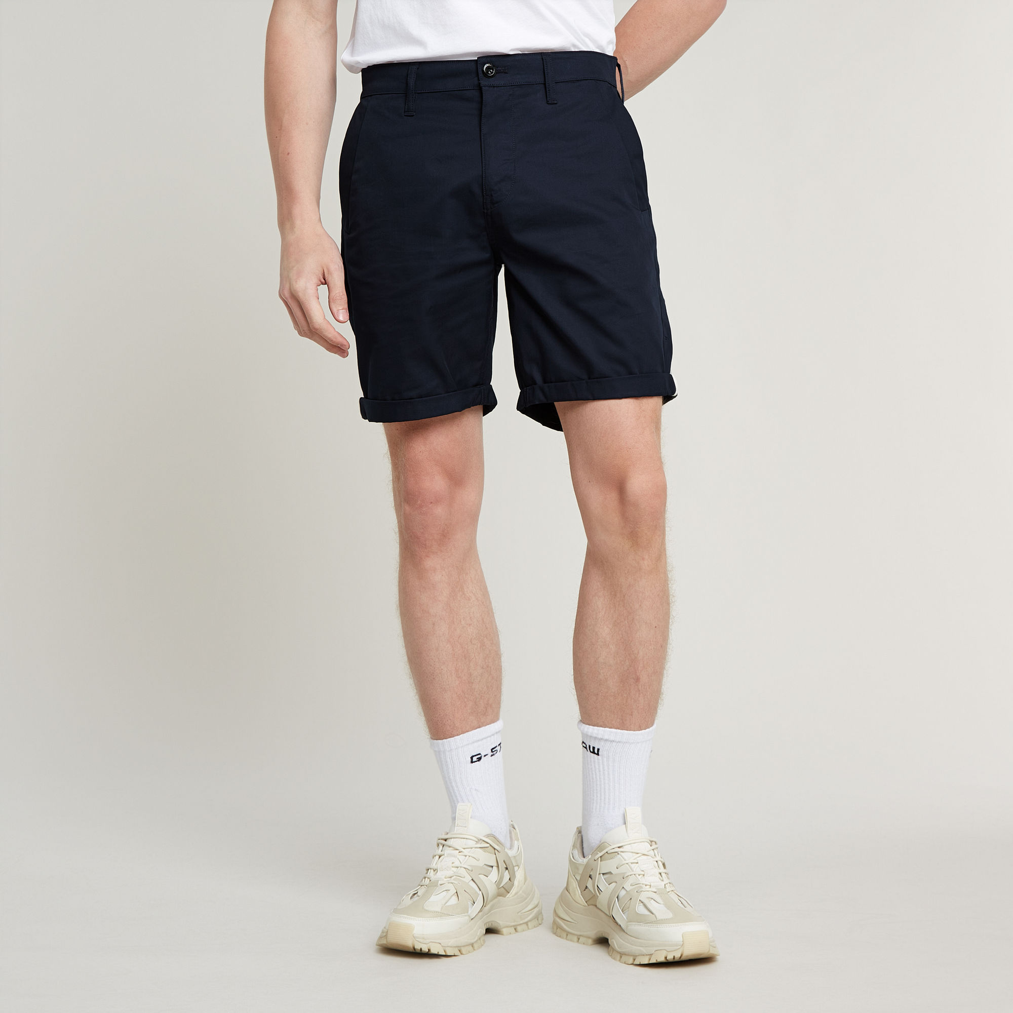 G-Star RAW Bronson Straight Short - Donkerblauw - Heren