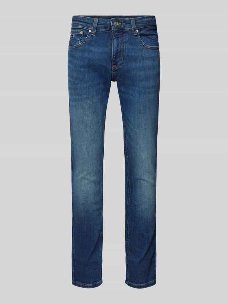 Tommy Jeans Slim fit jeans met labelstitching