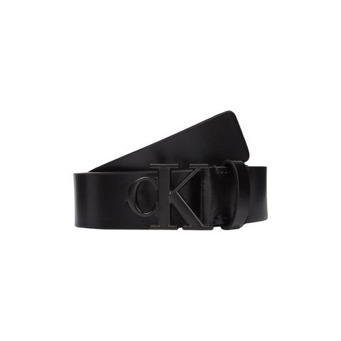 Calvin Klein Leren riem MONOGRAM TONAL PLAQUE BELT 30MM