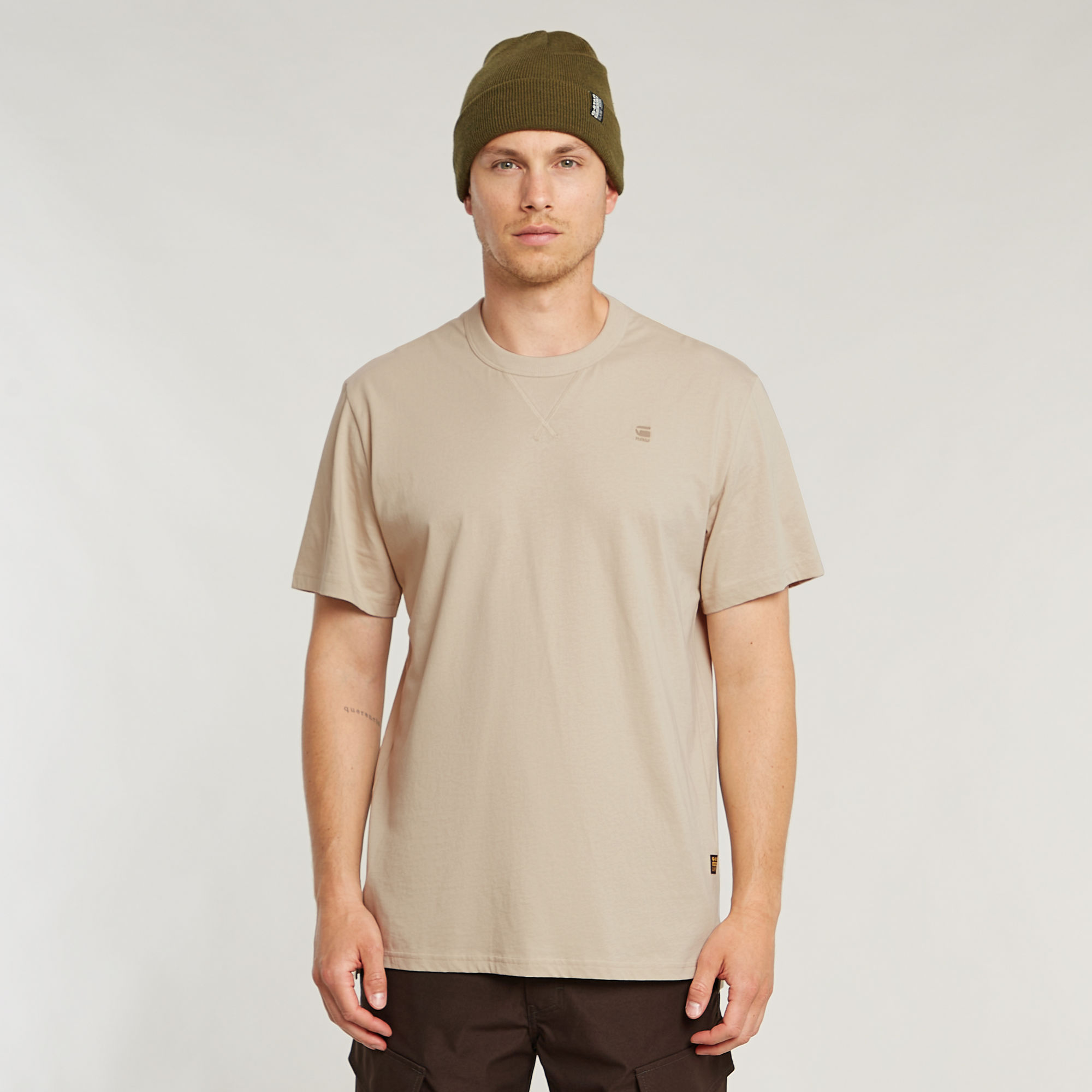 G-Star RAW Nifous T-Shirt - Beige - Heren