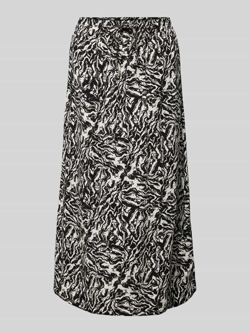 ARMEDANGELS Midirok van viscose met elastische band, model 'DARTIAA'