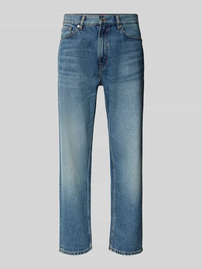 HUGO Relaxed tapered fit jeans in 5-pocketmodel, model '838'