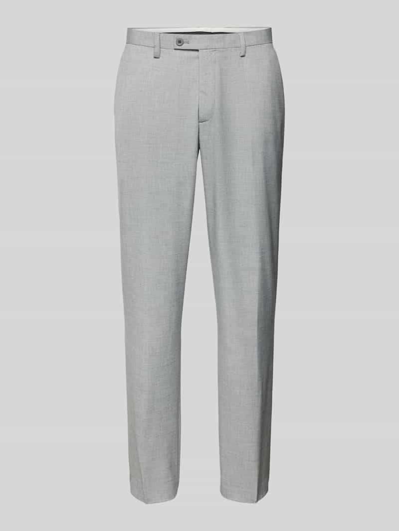 Christian Berg Men Regular fit pantalon met riemlussen