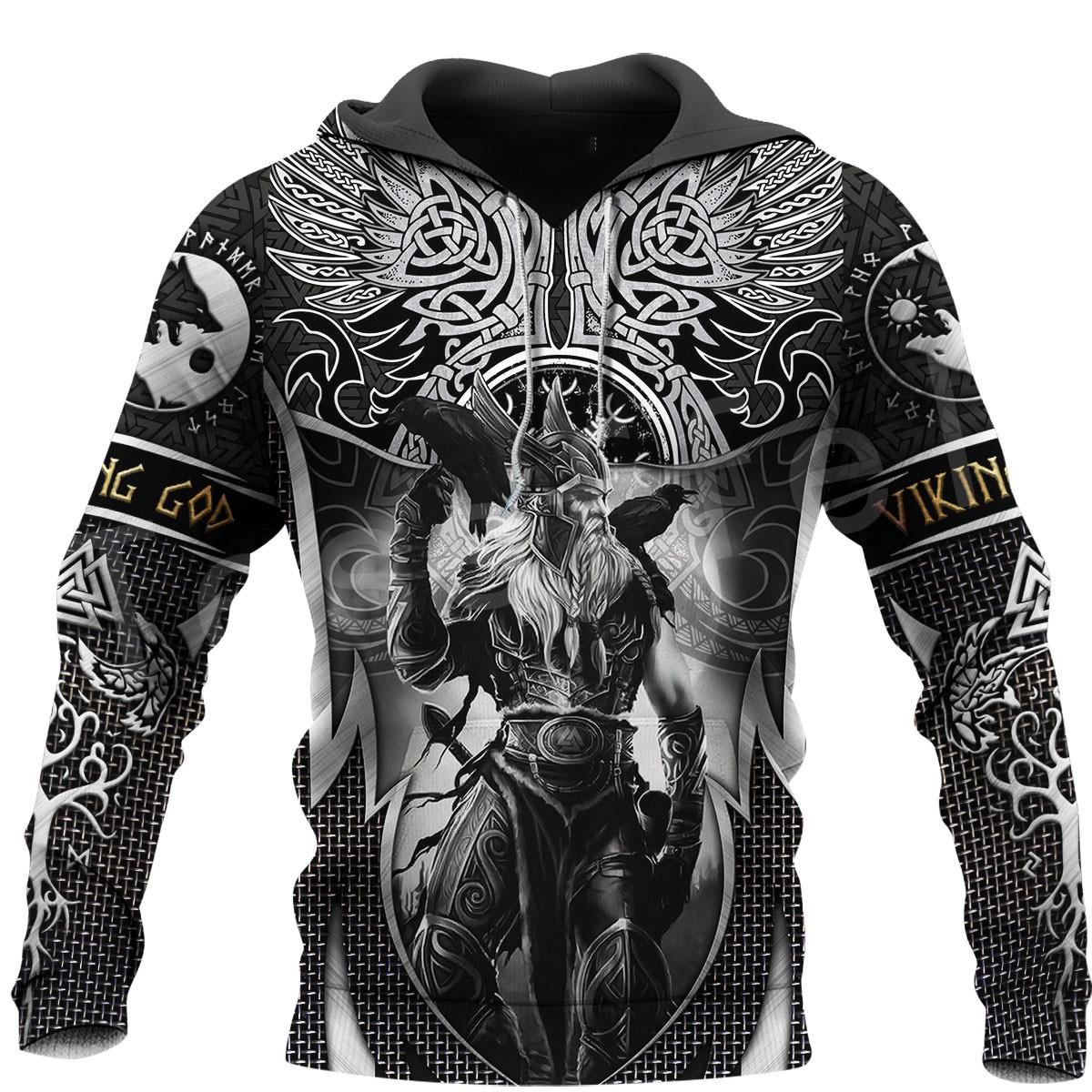 Nihao Nieuwe Herfst Heren Hoodie Wolf Print 3D Sweatshirts Stedelijke Trendy All-Match Oversized Tops Poleron Capuchon Kleding Mannen kleding L